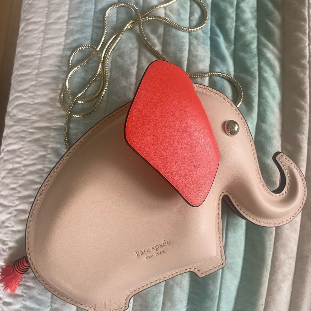 Kate spade elephant crossbody purse.